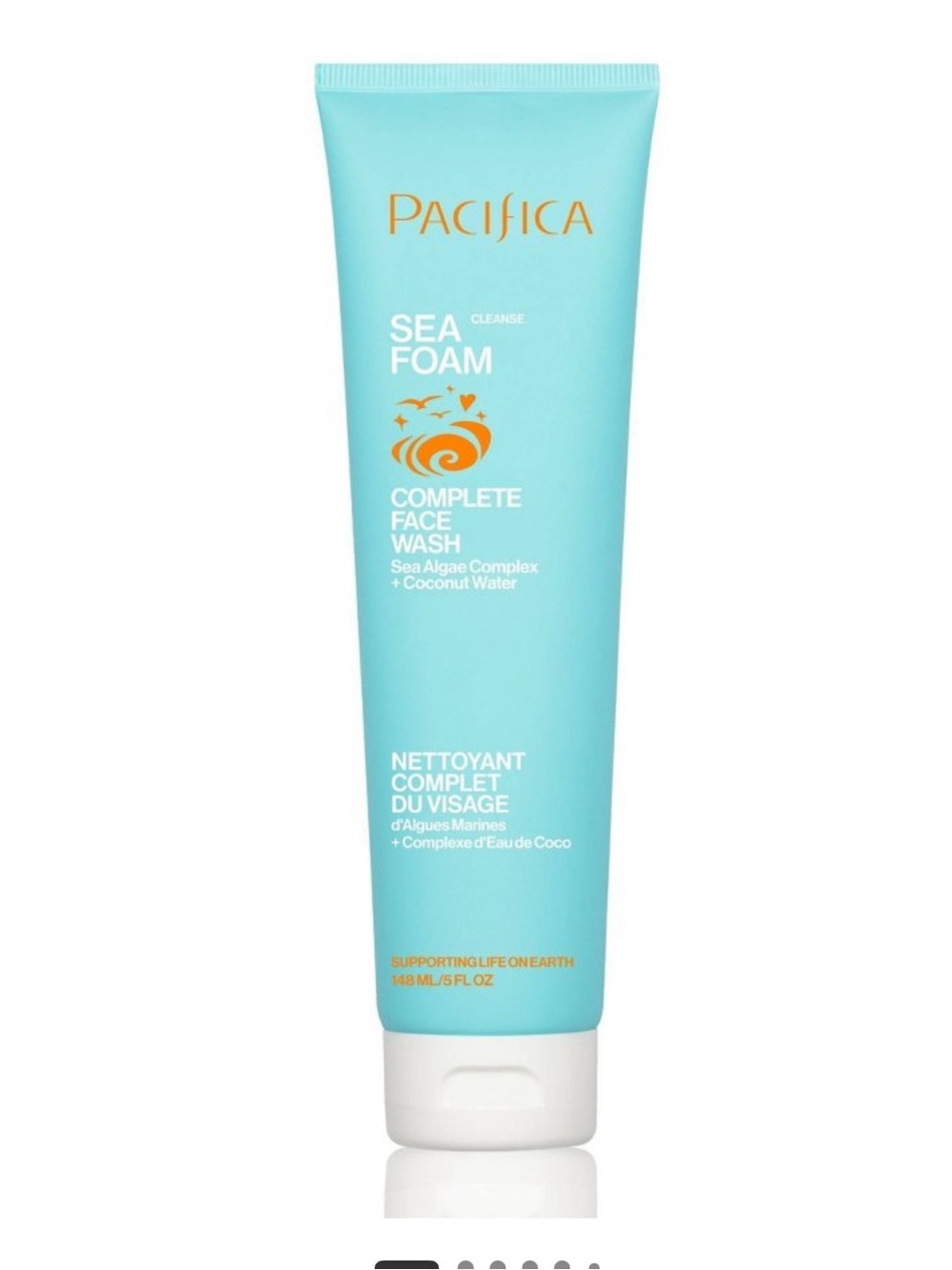 PACIFICA * Sea Foam * Complete Face Wash * 5 fl oz * VEGAN * Sealed